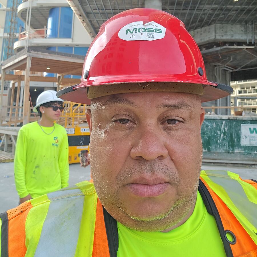 Denis, father, owner of D and D, on site